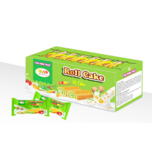 Bánh Roll Cake Vị Cốm